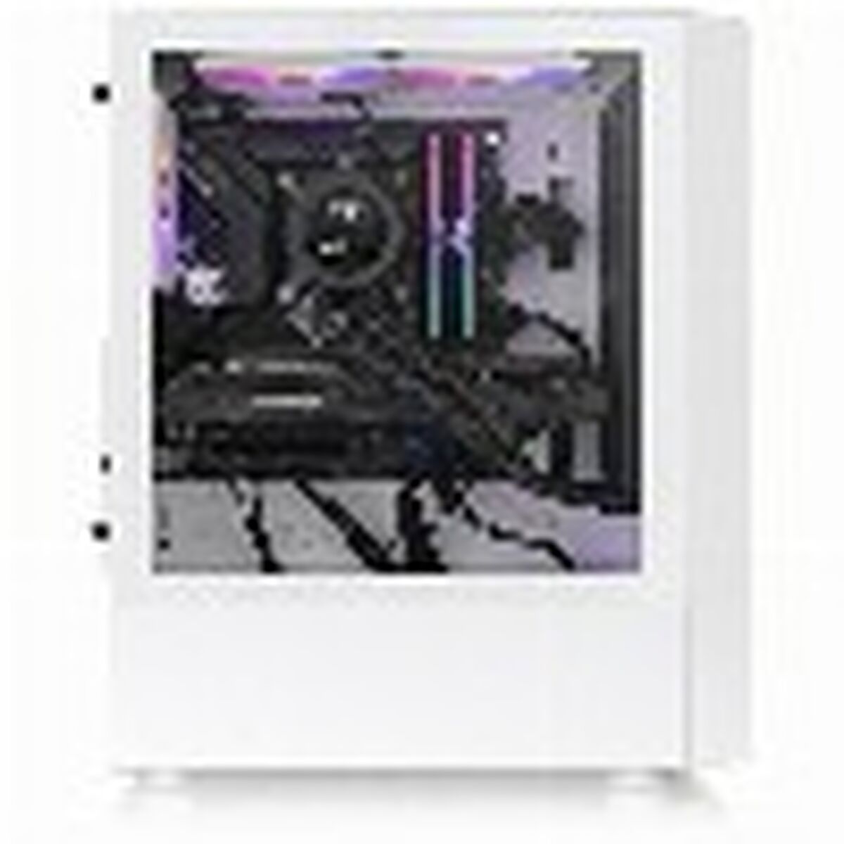 Caja Semitorre ATX THERMALTAKE S200 TG ARGB Blanco