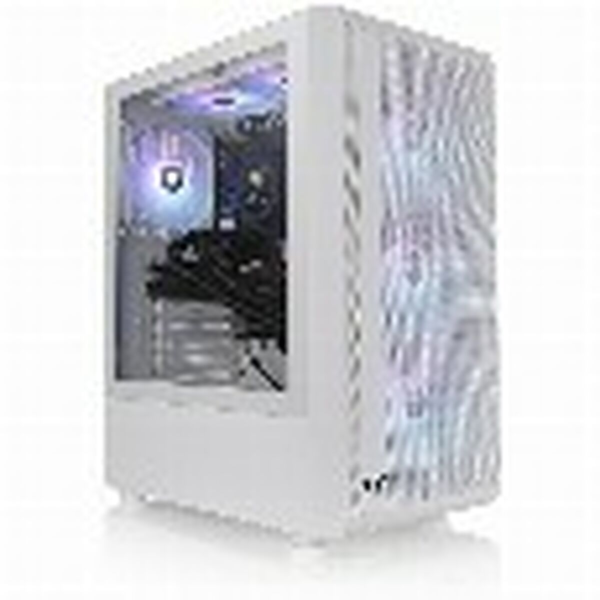Caja Semitorre ATX THERMALTAKE S200 TG ARGB Blanco
