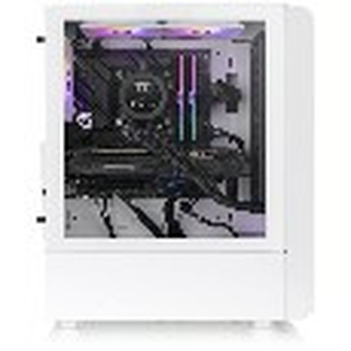 Caja Semitorre ATX THERMALTAKE S200 TG ARGB Blanco