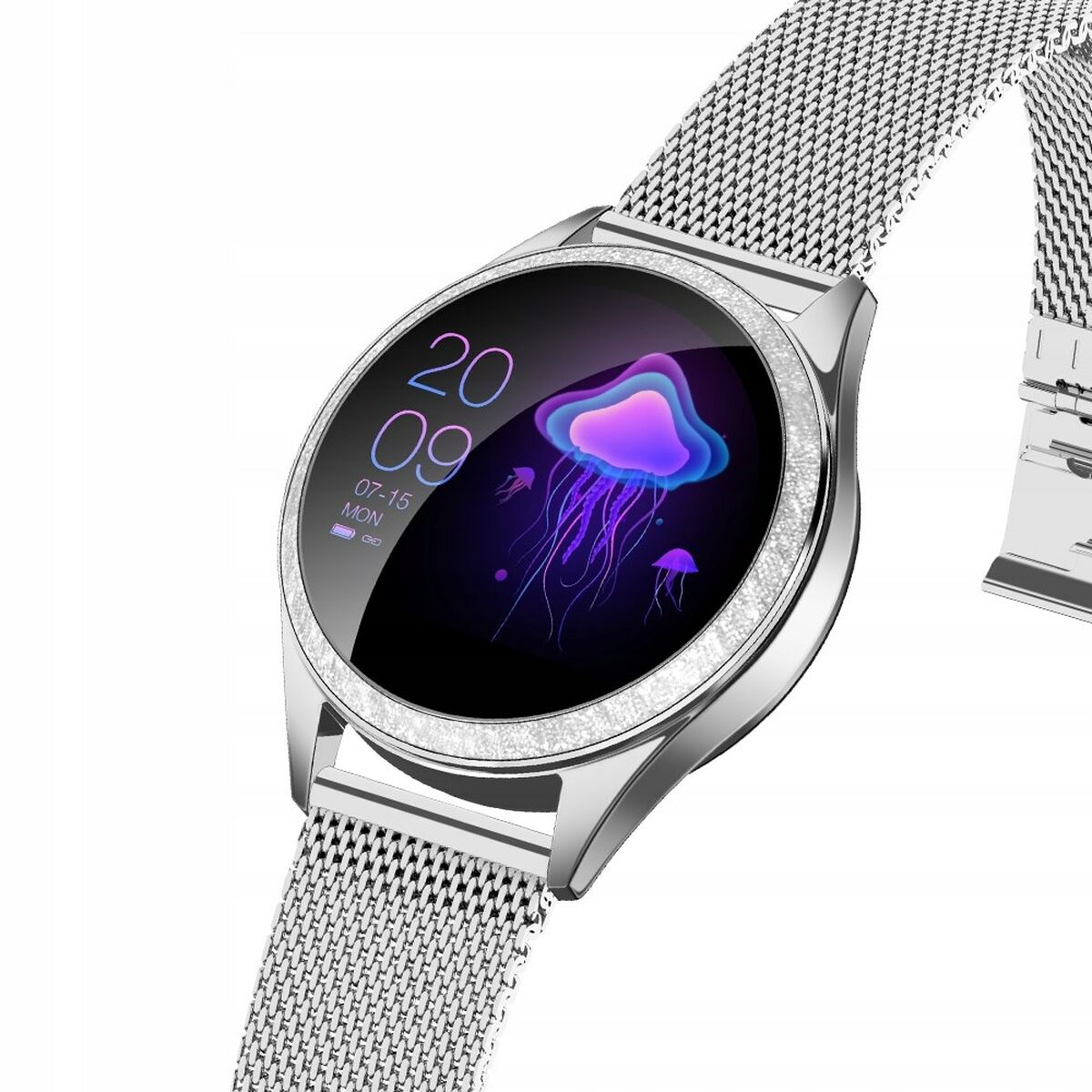Smartwatch Oromed Smart Crystal Plateado 1,04"
