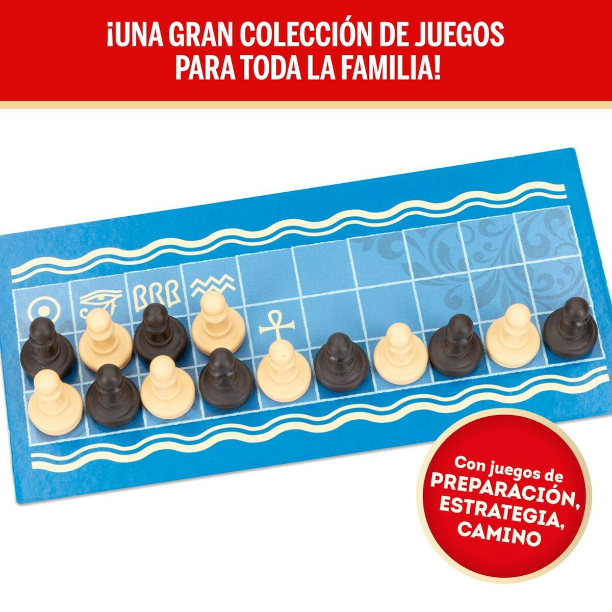 Juego de Mesa Lisciani Giochi Juegos reunidos 26 x 1 x 26 cm ES (10 Unidades)