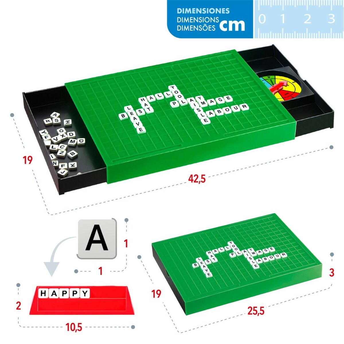 Juego de palabras CB Games   25,5 x 3 x 19 cm (6 Unidades)