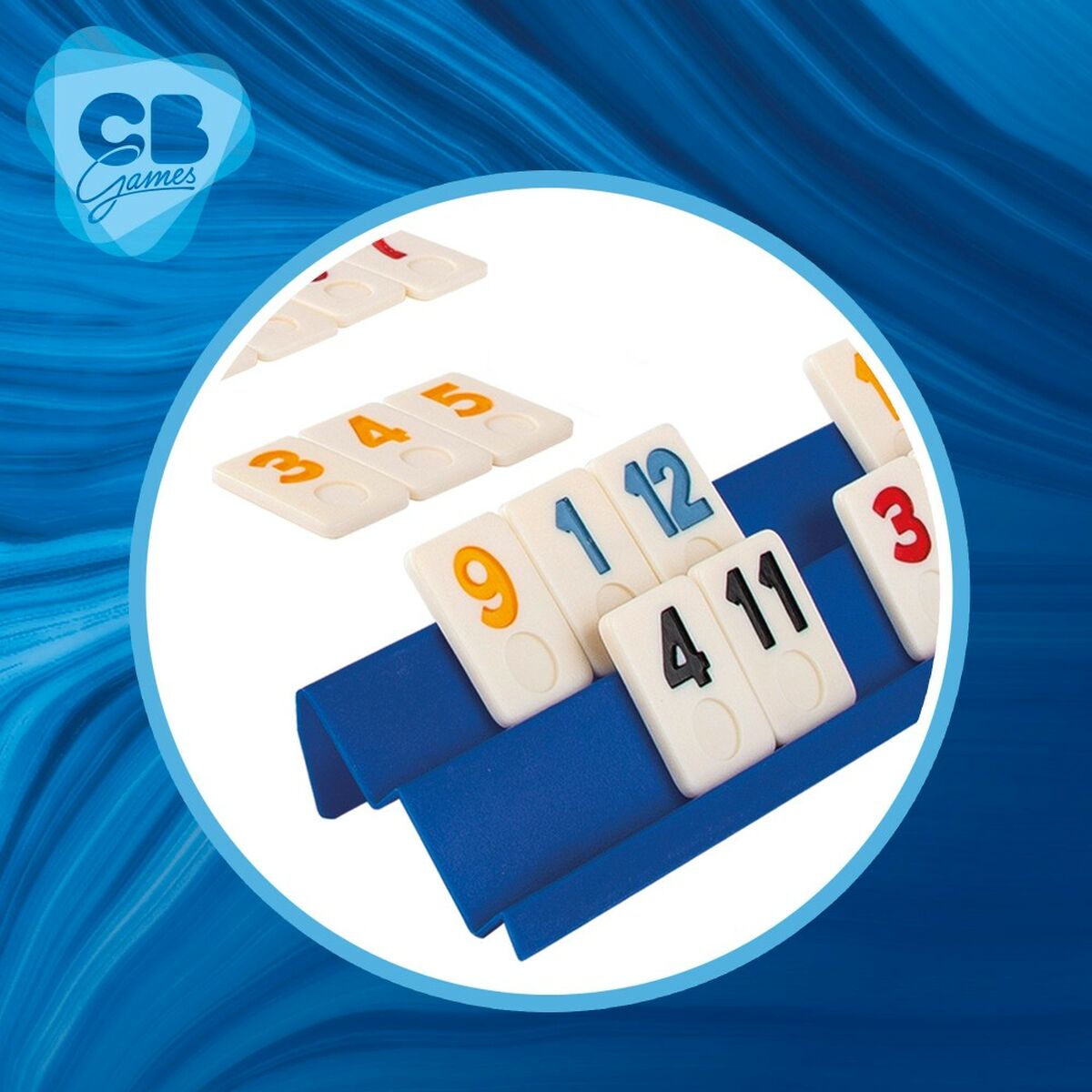Juego de Mesa CB Games Rummi 24,5 x 3 x 6 cm (112 Piezas) (6 Unidades)