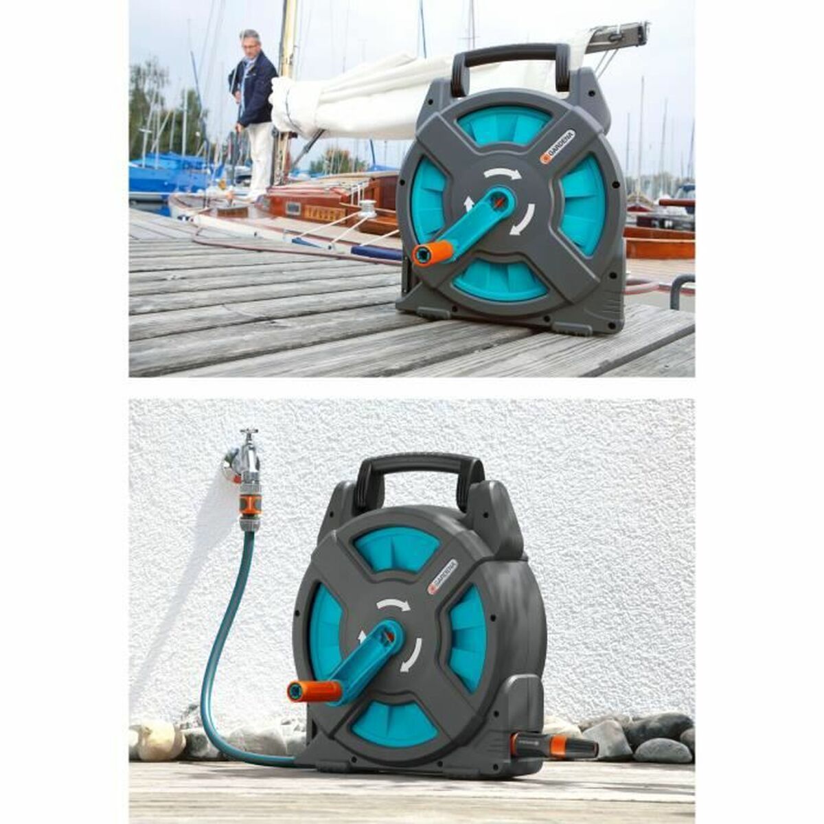 Manguera Gardena Portable Classic 15 2662-20 Plástico 15 m