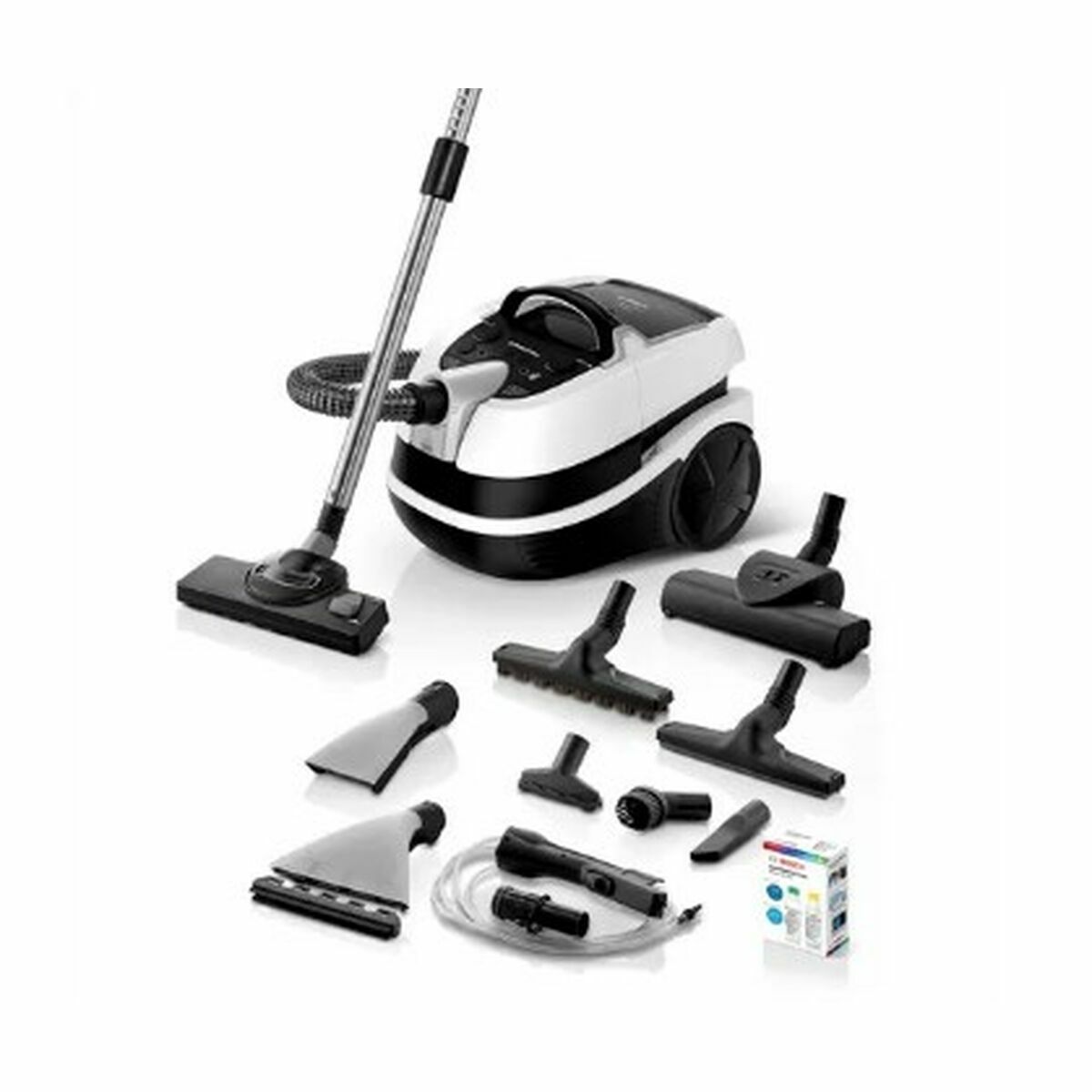 Aspiradora sin Bolsa BOSCH BWD421PRO Blanco Negro Negro/Blanco 2100 W