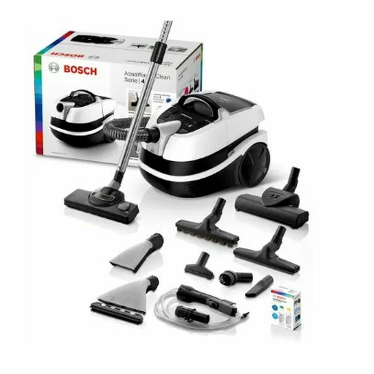 Aspiradora sin Bolsa BOSCH BWD421PRO Blanco Negro Negro/Blanco 2100 W