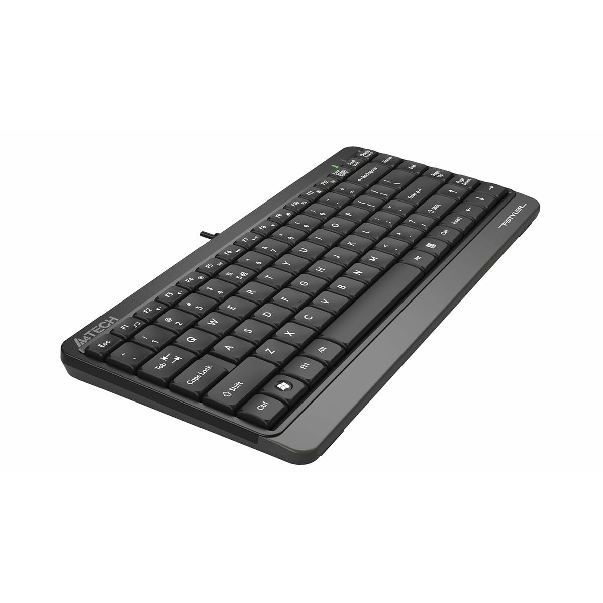 Teclado A4 Tech A4TKLA46787 Negro Inglés