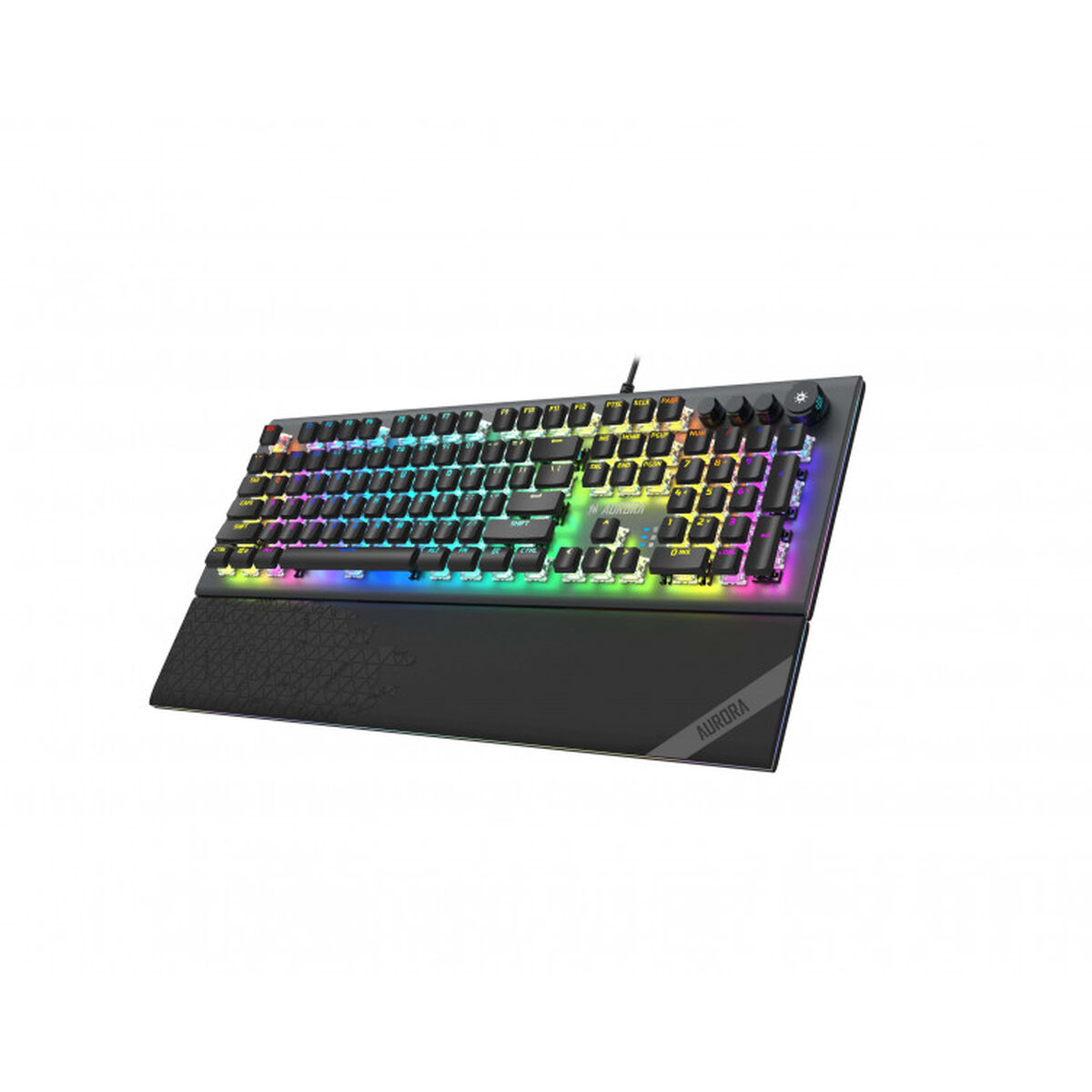 Teclado Ibox AURORA K-5 Negro Grafito QWERTY Qwerty US
