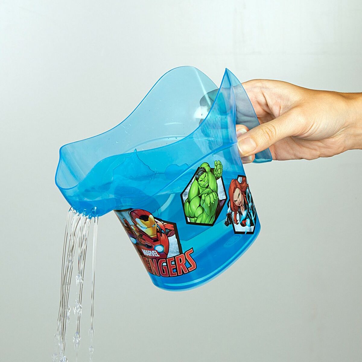 Set de Juguetes de Playa The Avengers Ø 18 cm Polipropileno (12 Unidades)