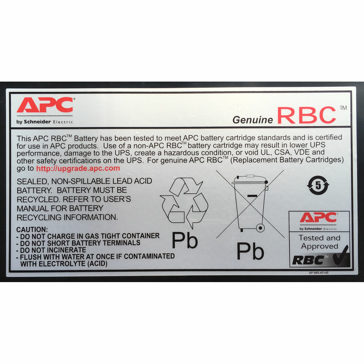 Batería para SAI APC RBC59               