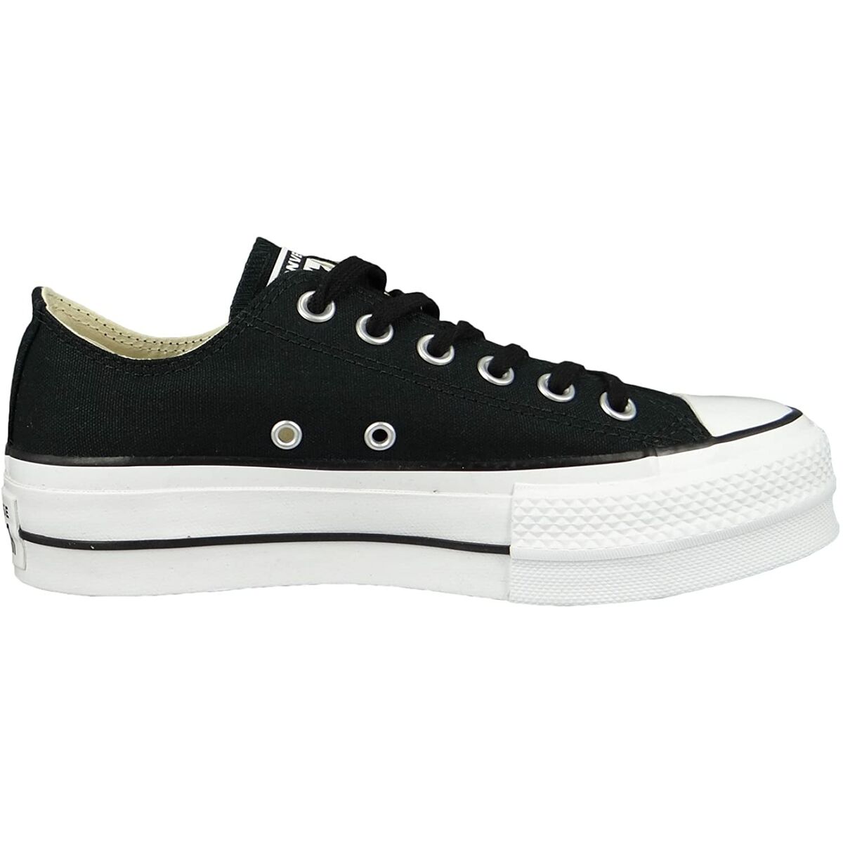 Zapatillas Casual de Mujer Chuck Taylor All Star Platform Converse Negro (38)