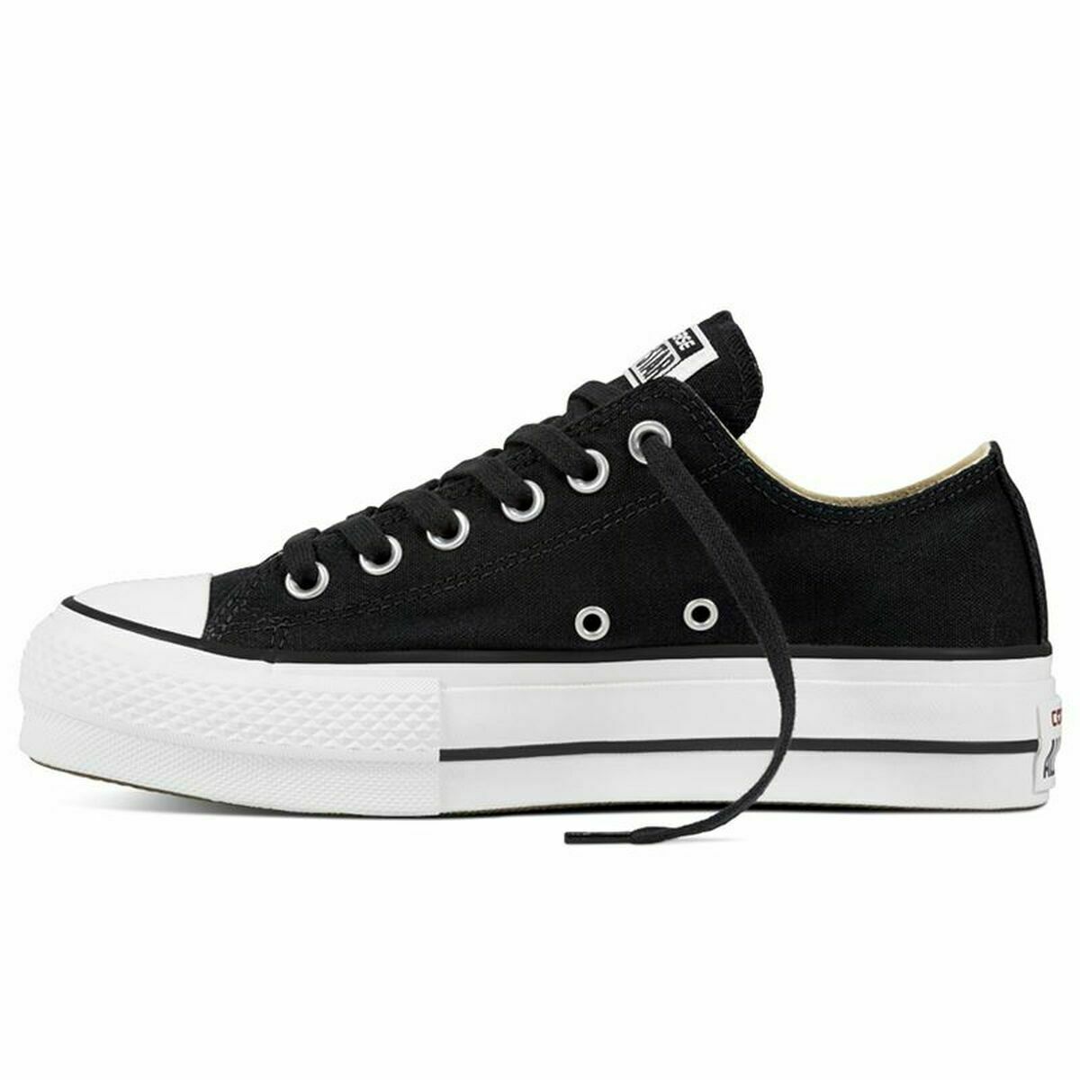 Zapatillas Casual de Mujer Chuck Taylor All Star Platform Converse Negro (38)