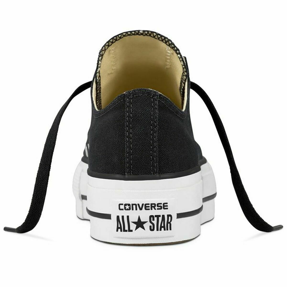 Zapatillas Casual de Mujer Chuck Taylor All Star Platform Converse Negro (38)