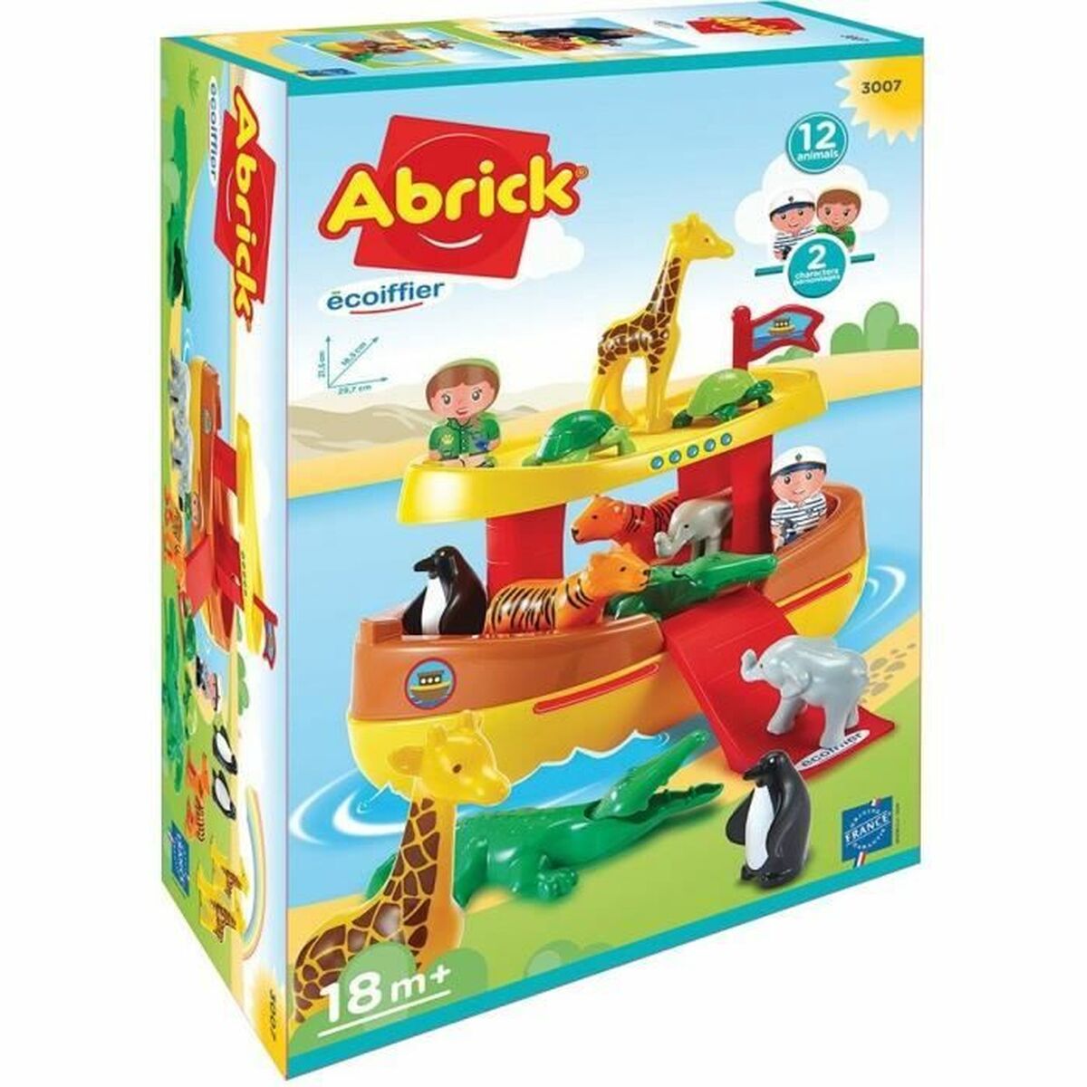 Playset Ecoiffier Noah's Ark 14 Piezas