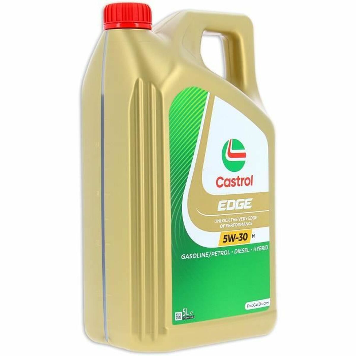 Aceite de motor Castrol Edge Gasolina Diesel Híbrido 5W30 5 L