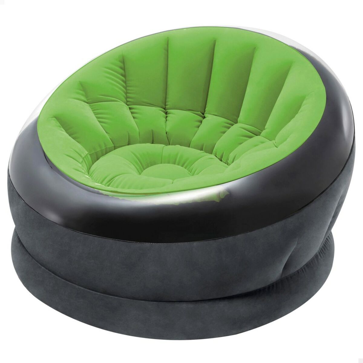 Sillón Hinchable Intex Empire Verde 112 x 109 x 60 cm (3 Unidades)