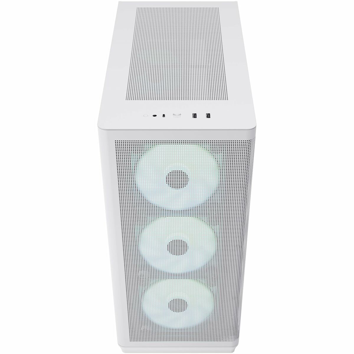 Caja Semitorre ATX Aerocool APNX-C1-WT-V1-ARGB Blanco