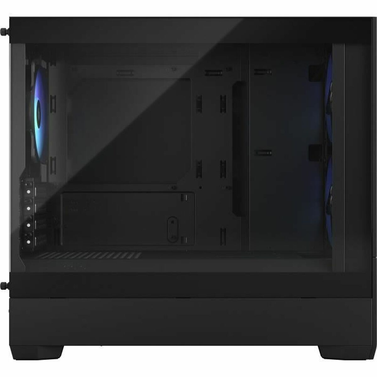 Caja Semitorre ATX Fractal Pop Mini Air RGB Negro