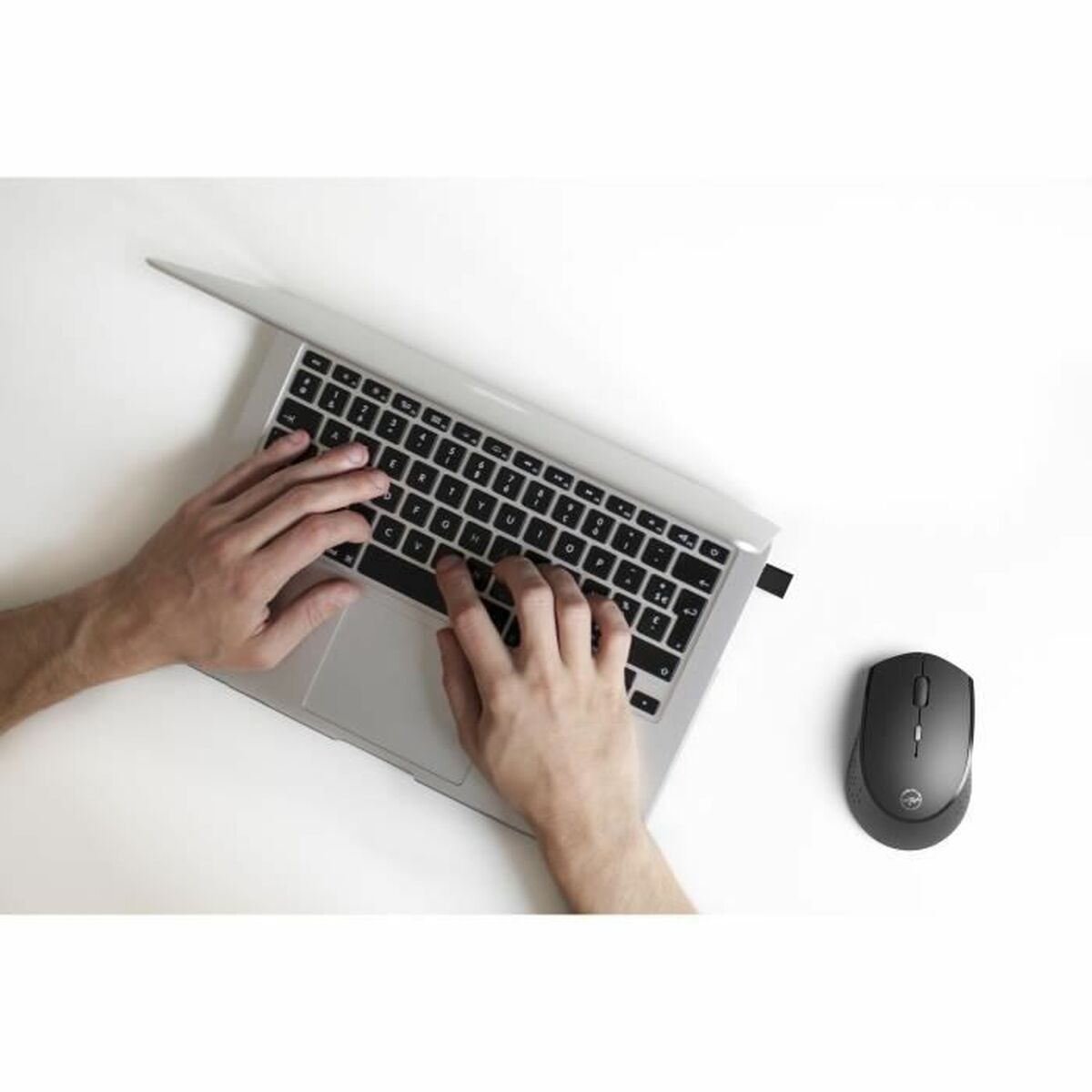 Ratón Bluetooth Inalámbrico Mobility Lab Negro