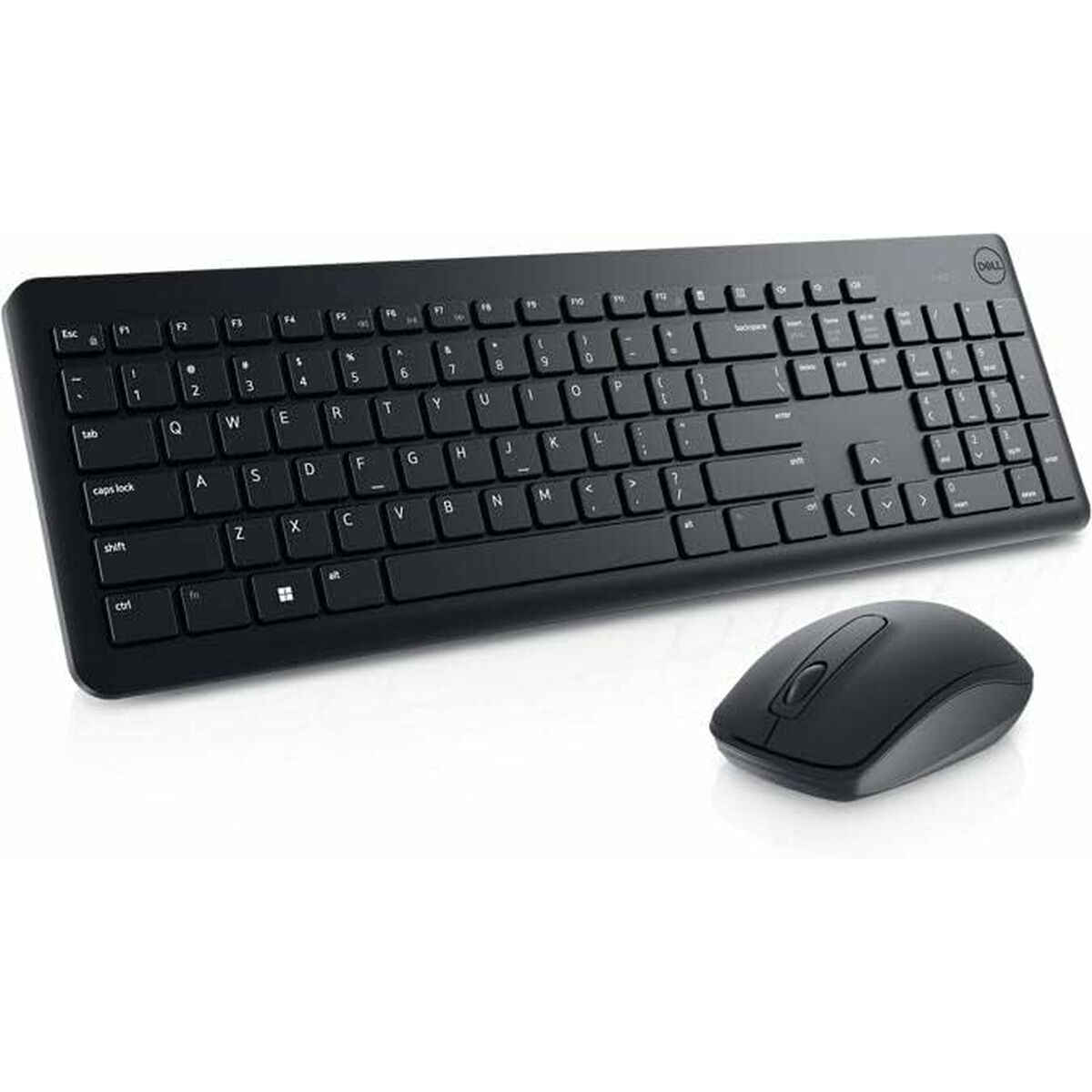 Teclado y Ratón Dell KM3322W Qwerty US Negro QWERTY