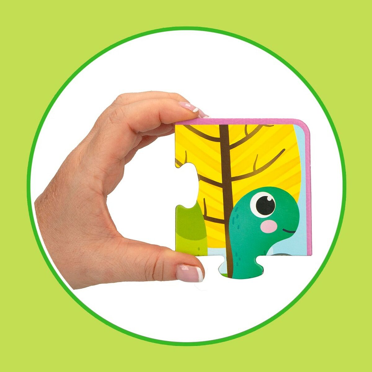 Puzzle Infantil Lisciani Giochi 16 x 0,1 x 16 cm Táctil 24 Piezas 4 Piezas (6 Unidades)