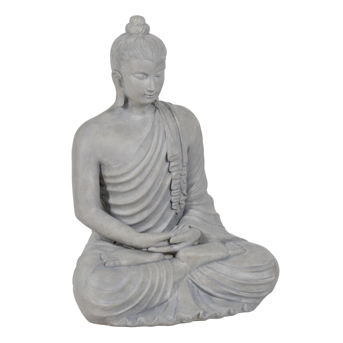 Figura Decorativa Gris Buda 46,3 x 34,5 x 61,5 cm
