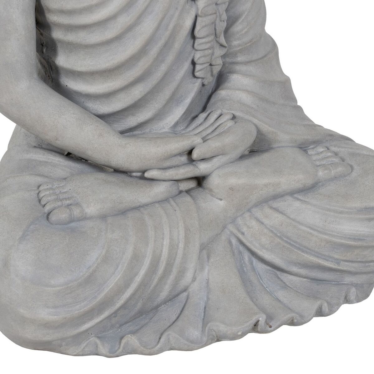 Figura Decorativa Gris Buda 46,3 x 34,5 x 61,5 cm