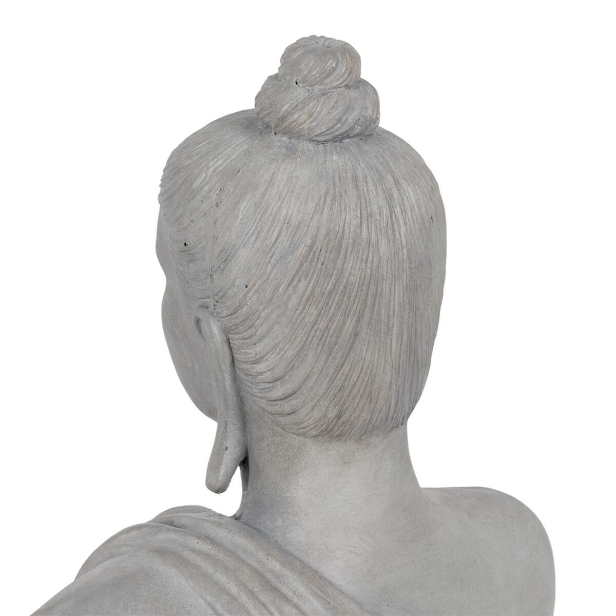 Figura Decorativa Gris Buda 46,3 x 34,5 x 61,5 cm