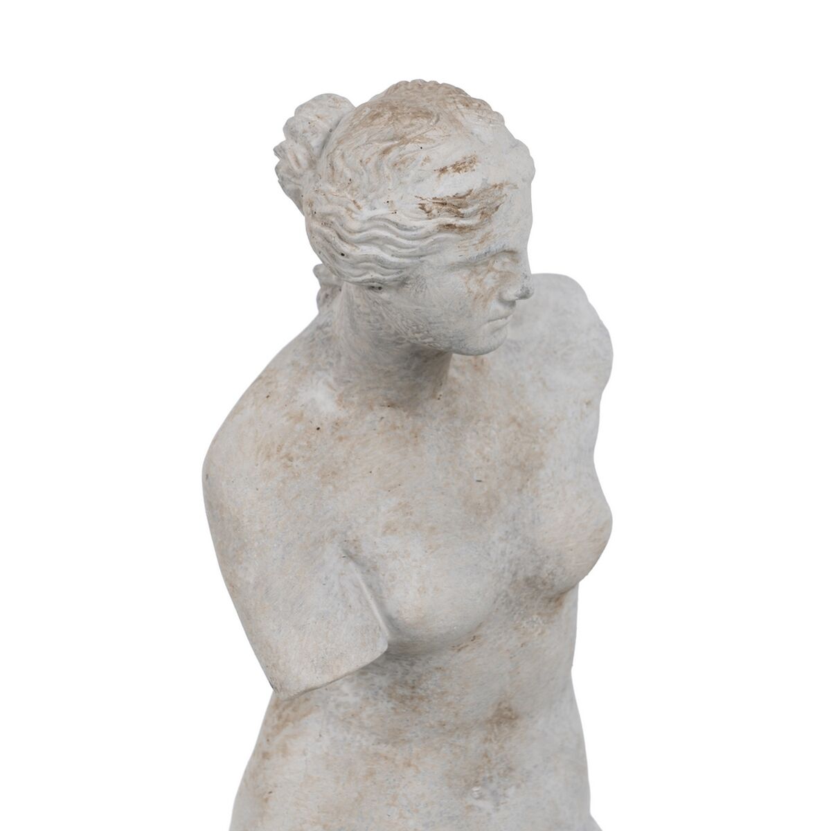 Figura Decorativa Gris 14,5 x 14 x 47 cm