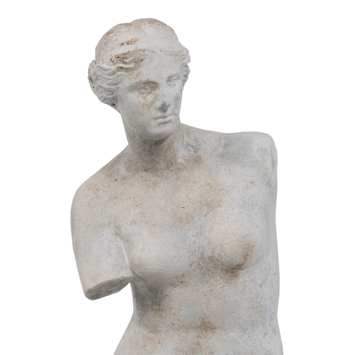 Figura Decorativa Gris 14,5 x 14 x 47 cm