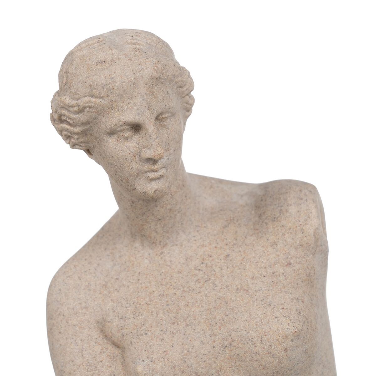 Figura Decorativa Crema 16 x 14,5 x 48 cm