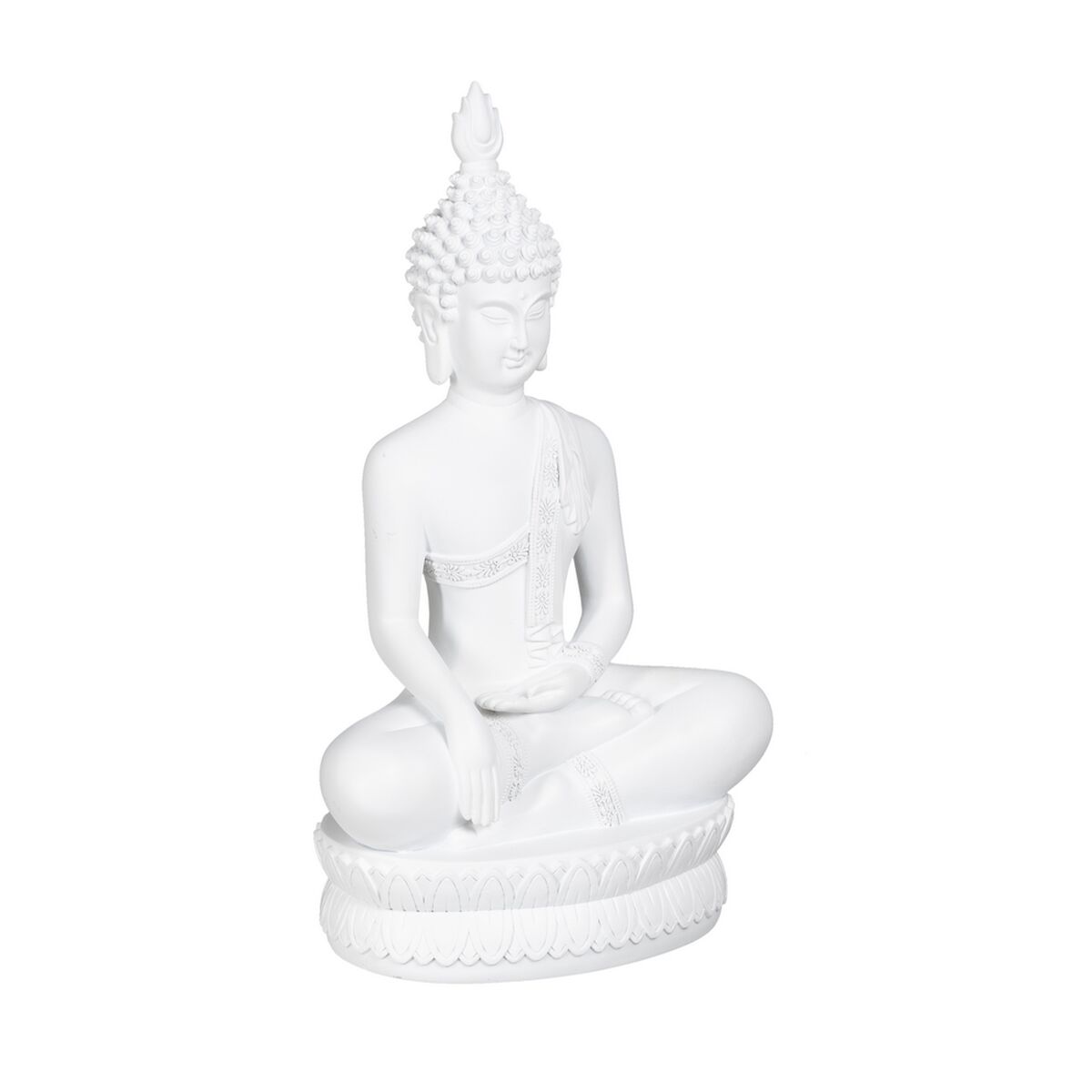 Figura Decorativa Blanco Buda 19,2 x 12 x 32,5 cm