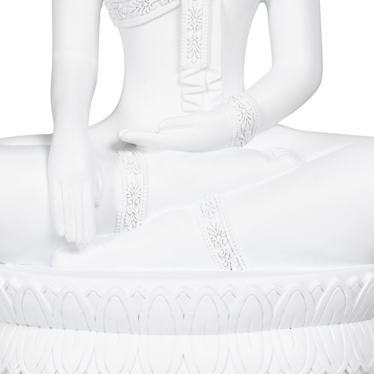 Figura Decorativa Blanco Buda 19,2 x 12 x 32,5 cm