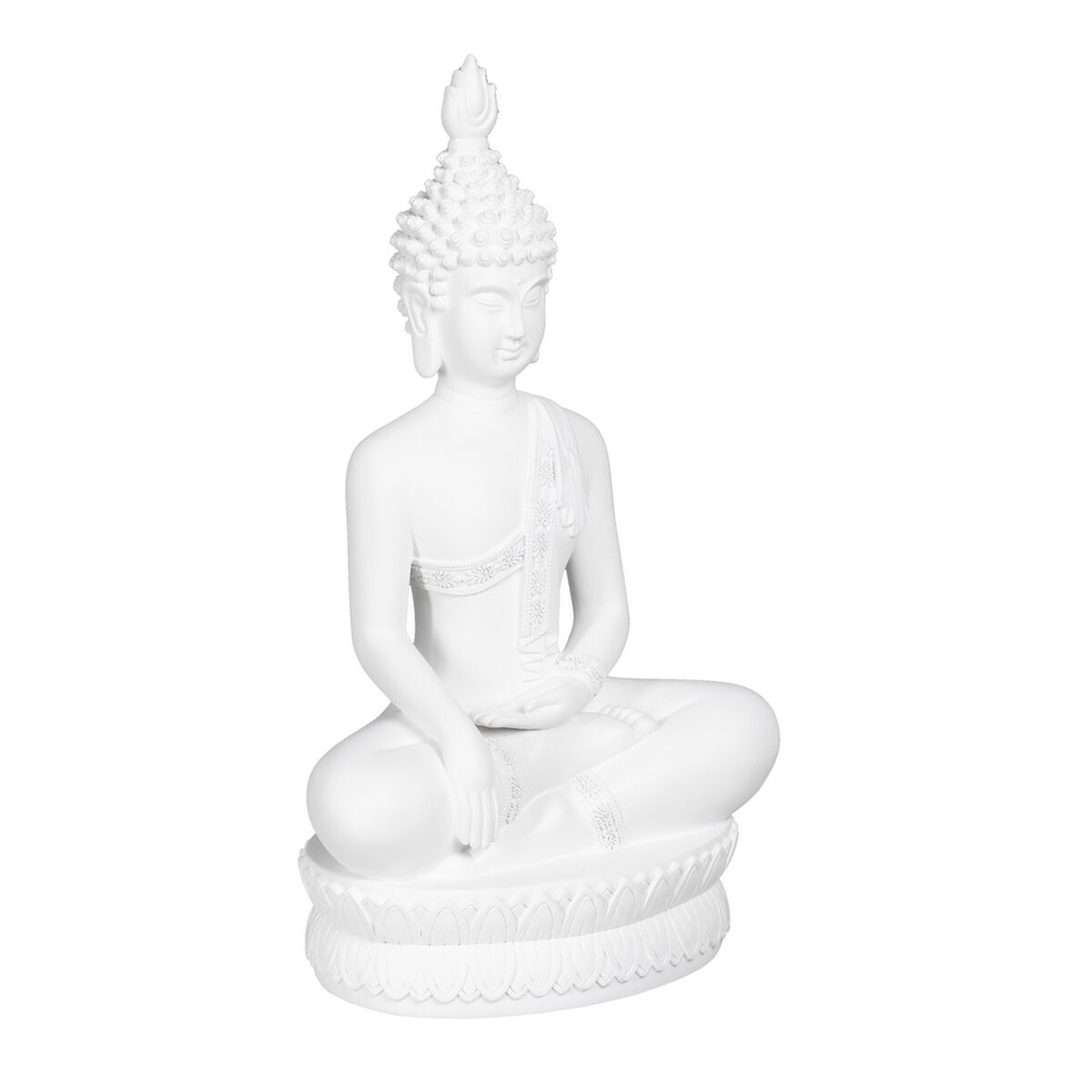 Figura Decorativa Blanco Buda 24 x 14,2 x 41 cm