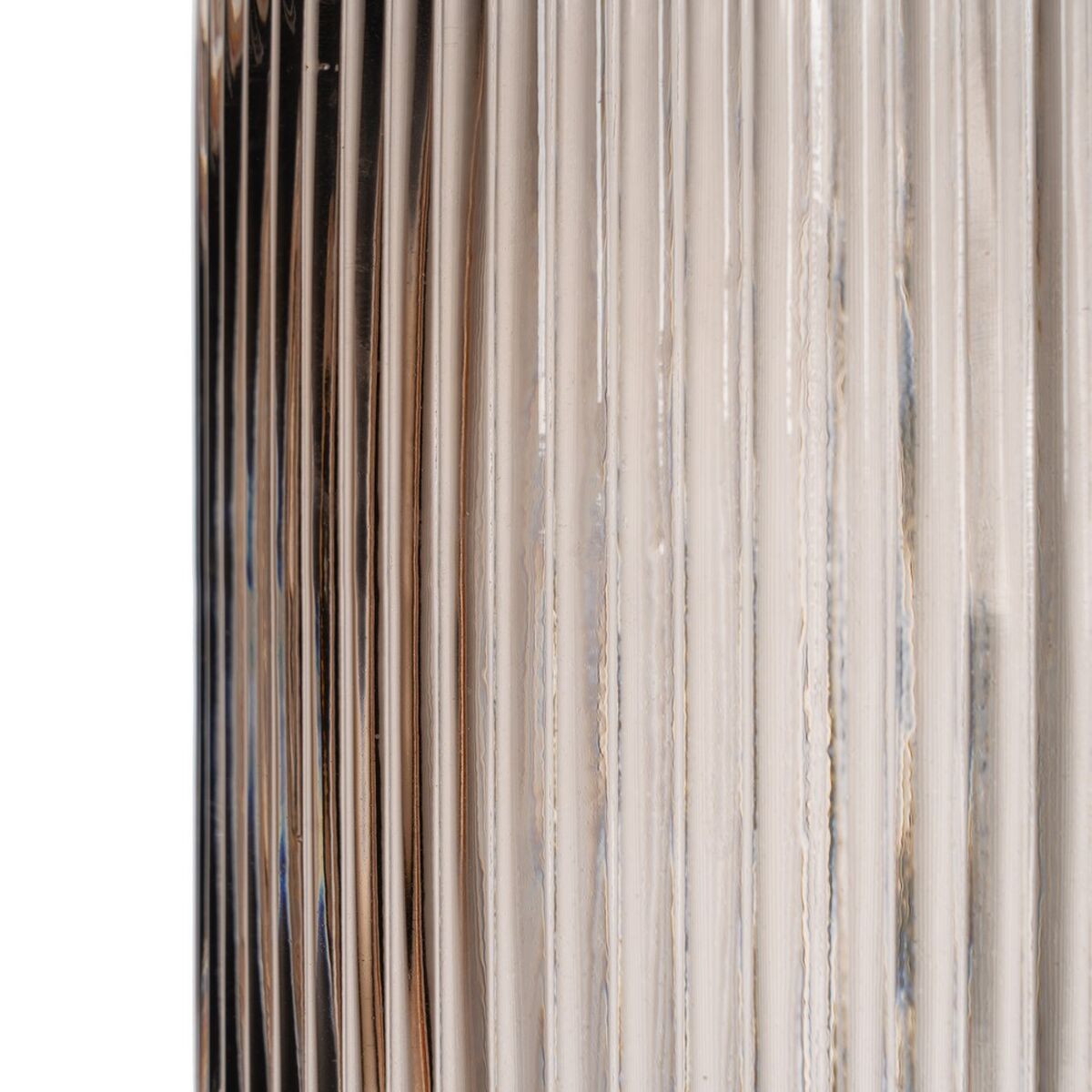 Jarrón Marrón Cristal 13,5 x 13,5 x 22 cm