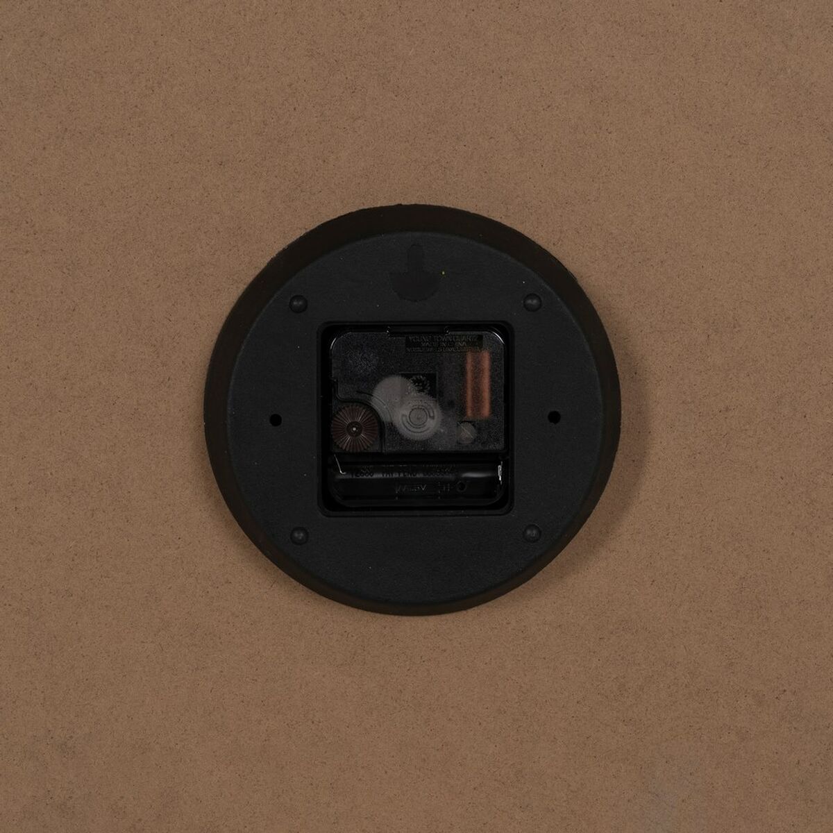 Reloj de Pared Blanco Natural Madera 60 x 60 x 5,5 cm