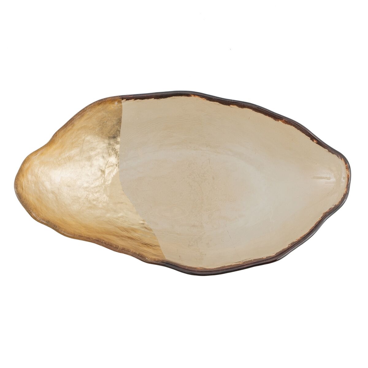 Centro de Mesa Dorado Vidrio 23 x 13 cm 23 x 13 x 6 cm