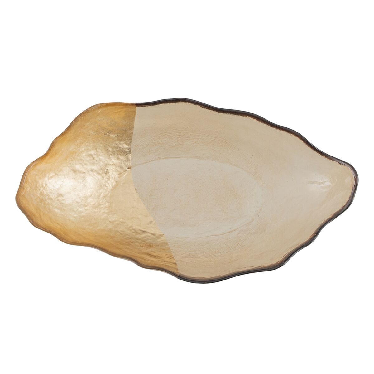 Centro de Mesa Dorado Vidrio 28 x 15,5 cm 28 x 15 x 5 cm