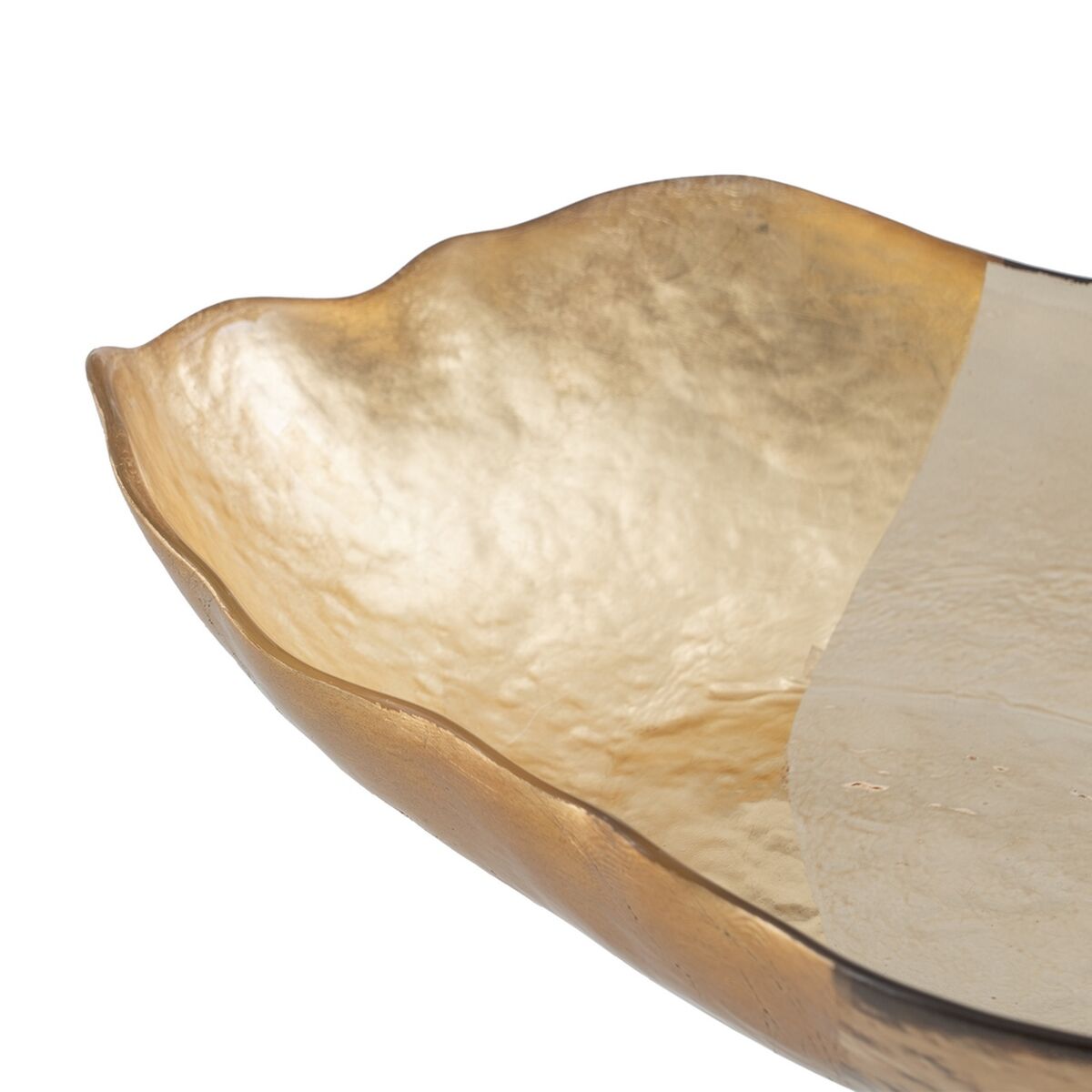 Centro de Mesa Dorado Vidrio 28 x 15,5 cm 28 x 15 x 5 cm