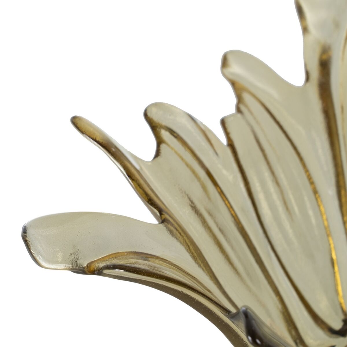 Centro de Mesa Oliva Cristal 28 x 28 x 10,5 cm