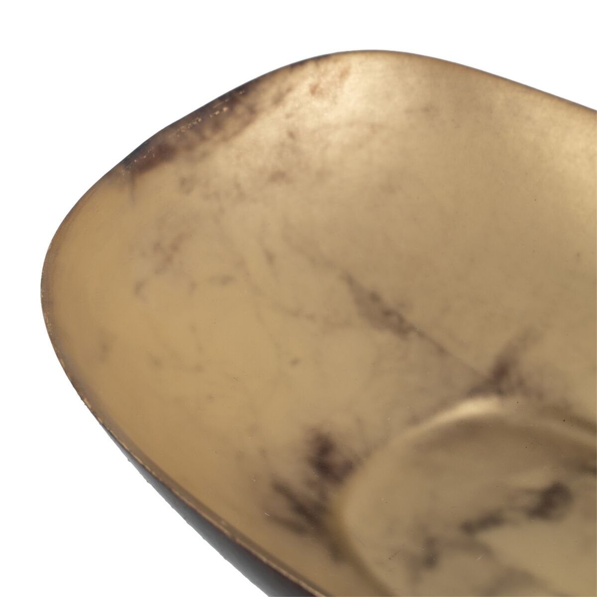 Centro de Mesa Marrón Negro Cristal 16,5 x 25 x 5,2 cm