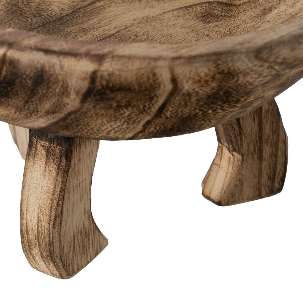 Centro de Mesa Beige Madera 30 x 30 x 18 cm