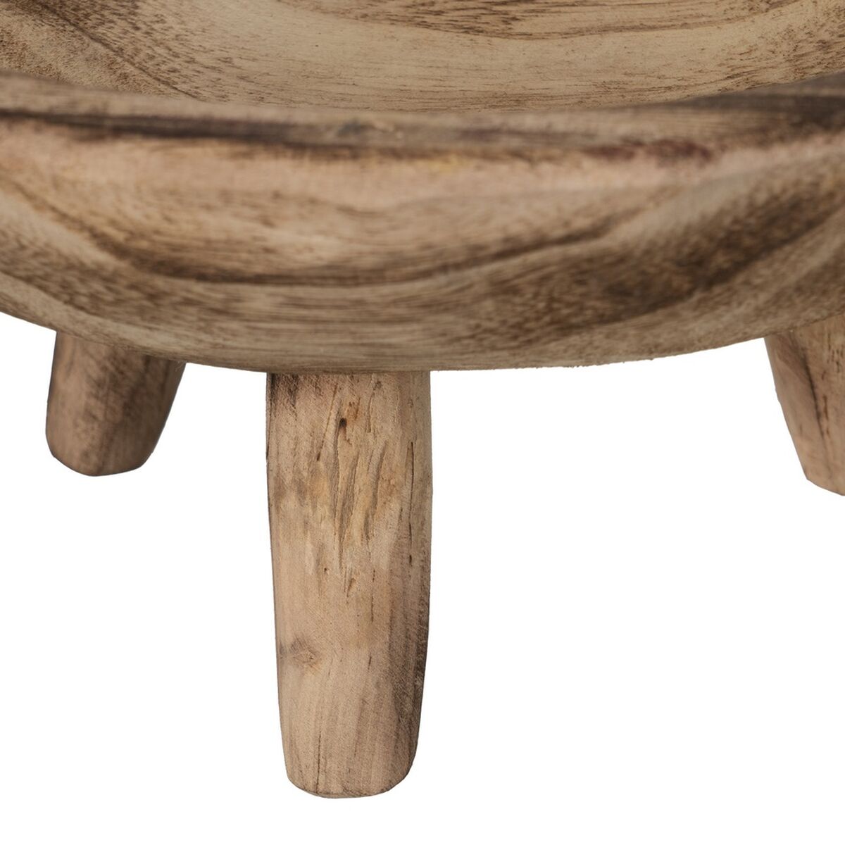 Centro de Mesa Beige Madera 32 x 32 x 16 cm