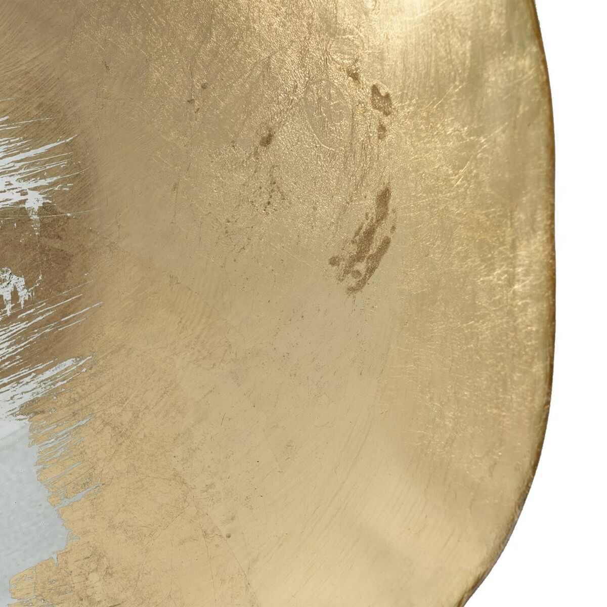 Centro de Mesa Dorado Cristal 29 x 29 x 5 cm