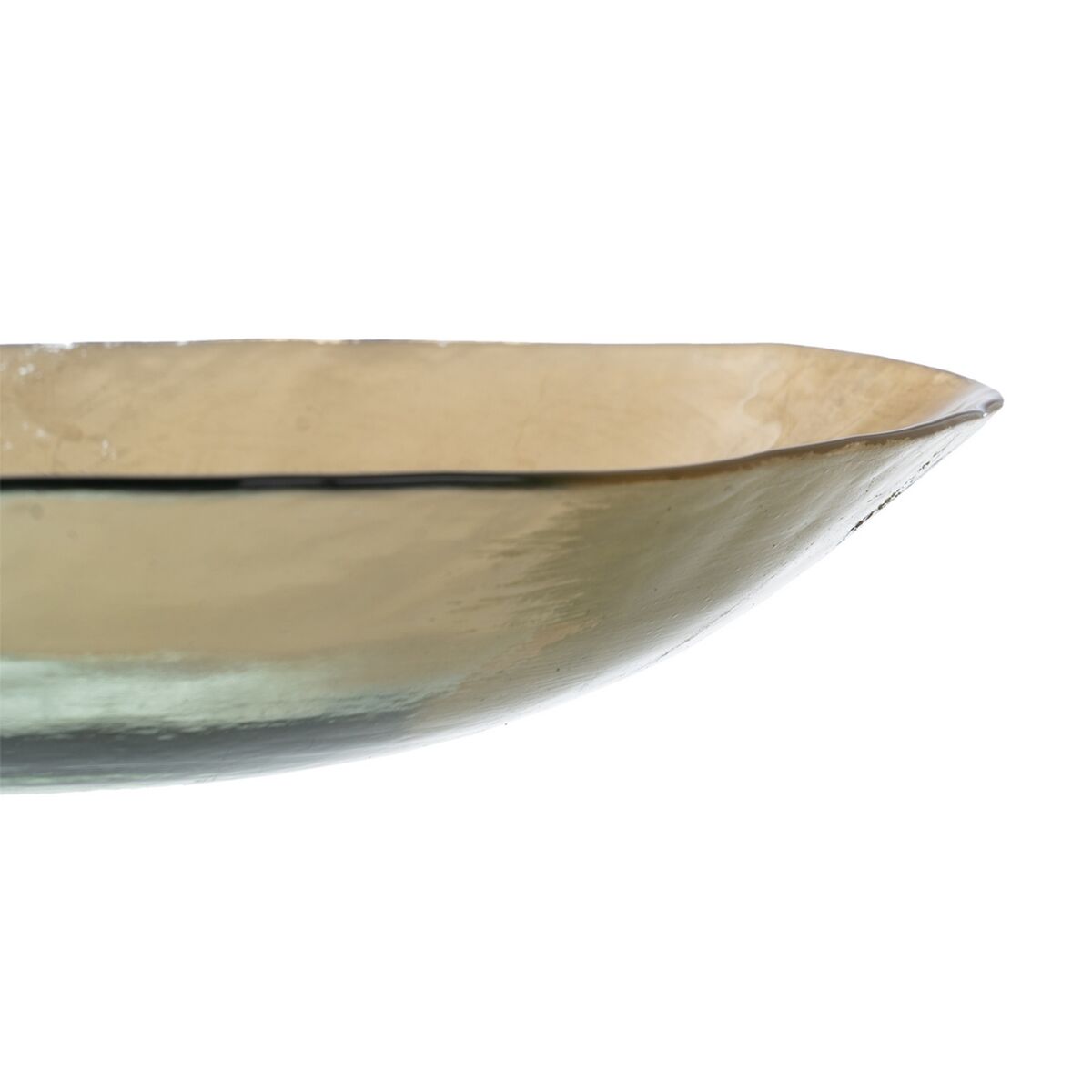 Centro de Mesa Dorado Cristal 29 x 29 x 5 cm