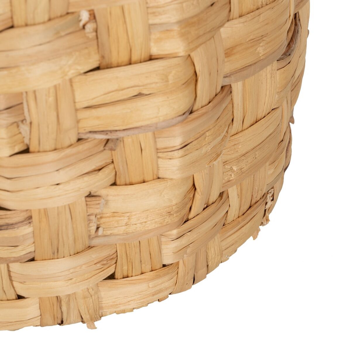 Juego de Cestos Beige Fibra natural 37 x 37 x 40 cm (3 Unidades)