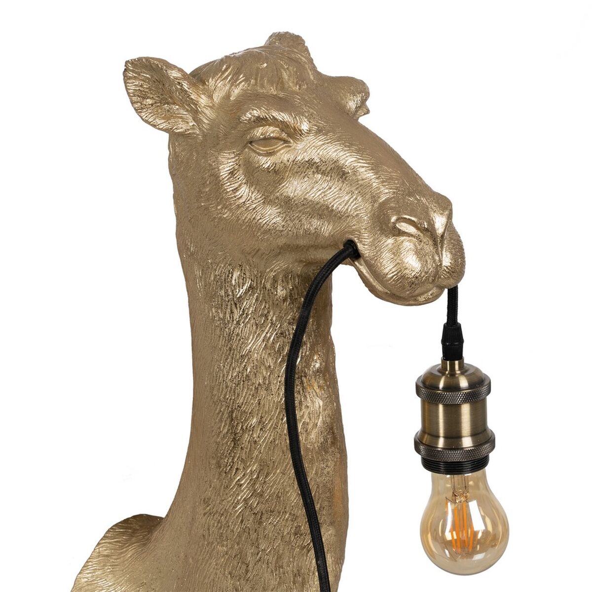 Aplique de Pared Dorado Resina A 12,5 x 26 x 50 cm