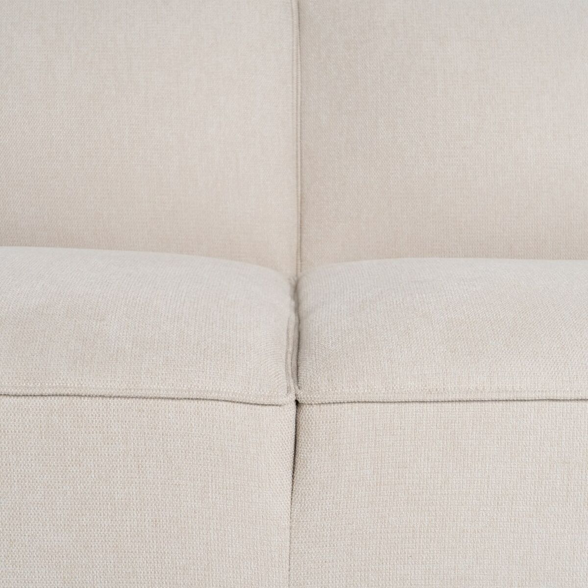 Sofá Negro Crema Nailon Poliéster 177 x 86 x 77,5 cm