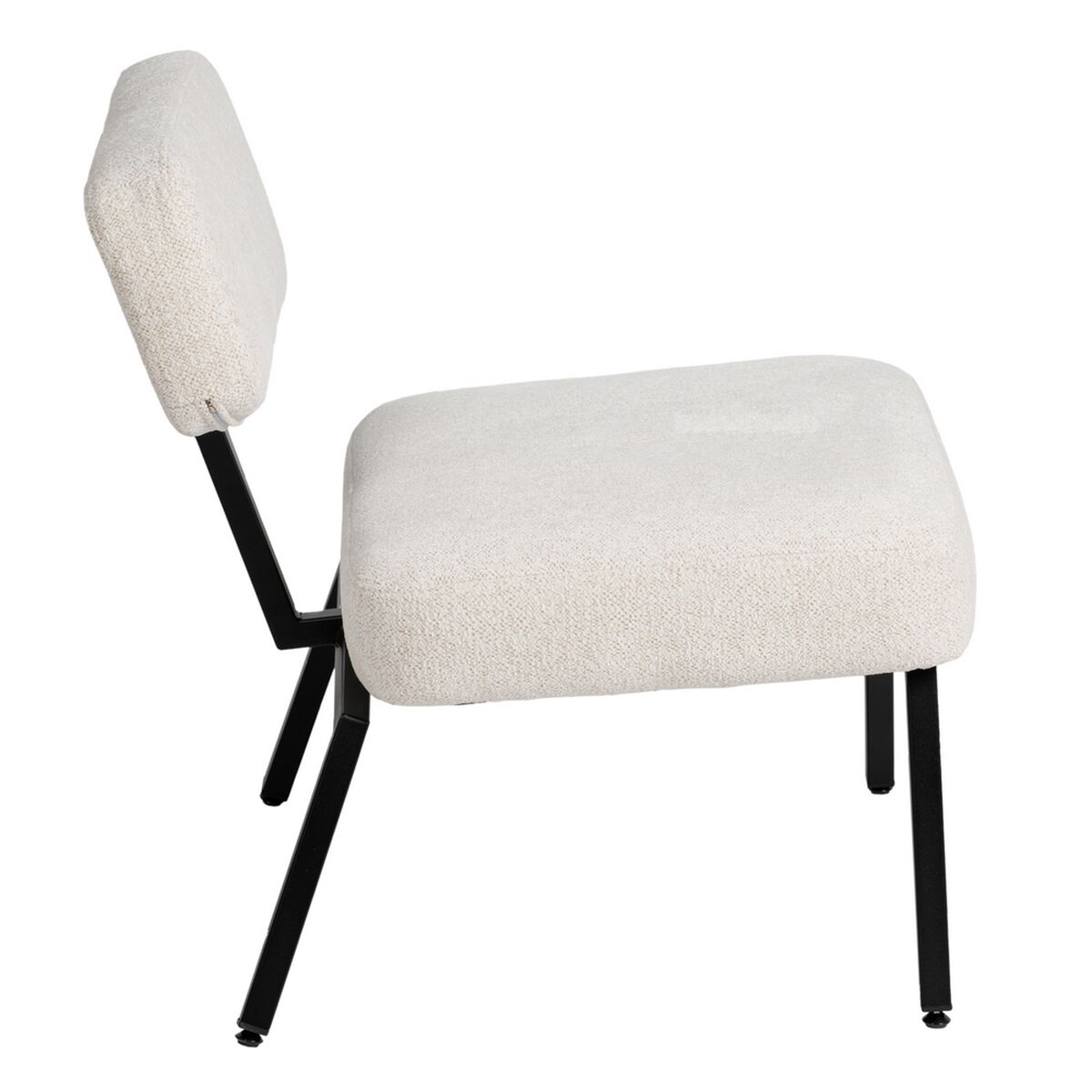 Silla Blanco Negro 58 x 59 x 71 cm