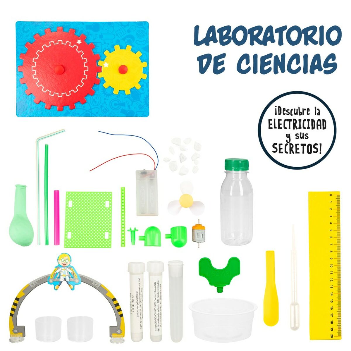 Juego de Ciencia Lisciani Giochi Laboratorio ES (6 Unidades)